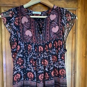 Ulla Johnson silk top size 6